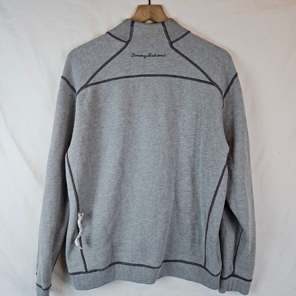 Tommy Bahama Flipsider 1/4 zip reversible pullover sweater, size L - Picture 4 of 5